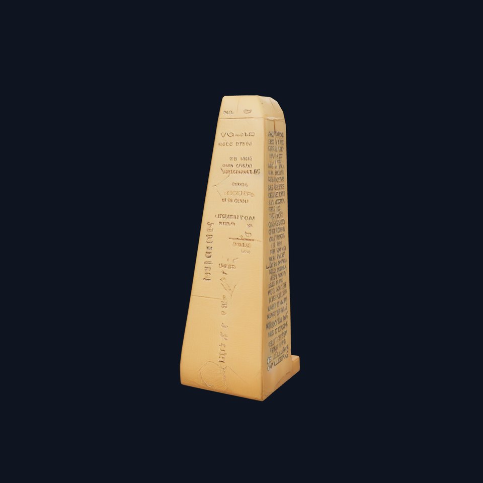 Ancient Stone Obelisk model pack